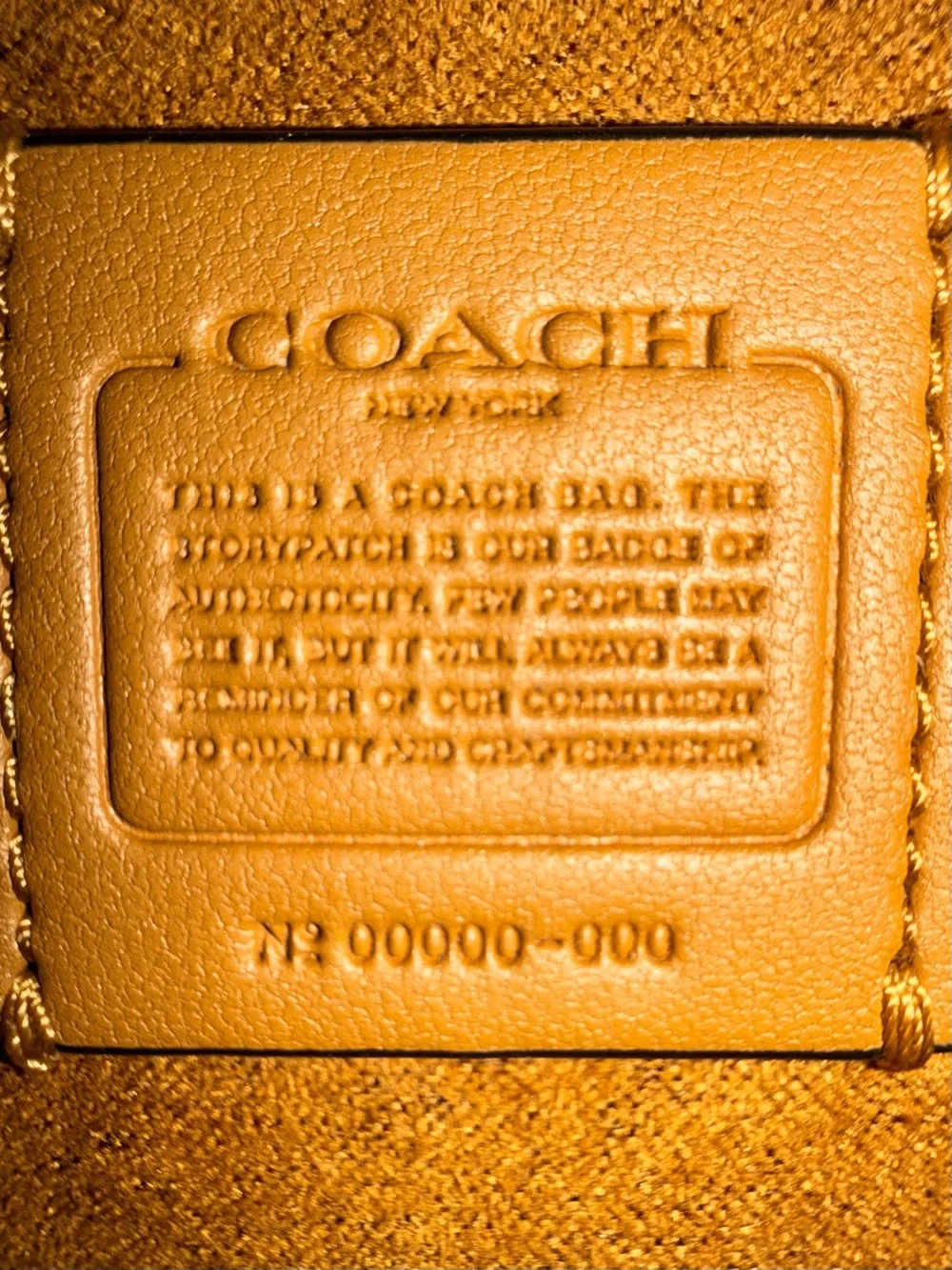 RARE Coach Eliza Mini Top Handle Bag- Pre-Production Sample (Creed 00000-000)